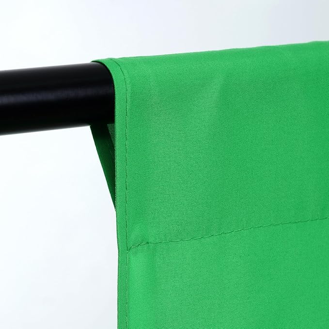 TRLYC Green Photography Backdrops 5x7FT Seamless Background for Studio | Green Backdrop for Photoshoot Video Backgrounds Screen Party Wrinkle-free Polyester Non-Glare Rod Pocket Easy Setup - Image 2