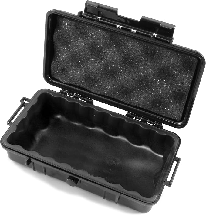 CASEMATIX Hard Shell 35mm Film Case for 35mm and 120 Film - 9" Waterproof & Lightproof Film Holder and Film Roll Container for up to 16 x 35mm Film Rolls or 10 x 120 Film Rolls, Travel Case Only - Image 6