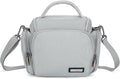 G-raphy Camera Bag Case DSLR SLR Crossbody Sling Photography Bags for Nikon Canon Sony DSLR SLR Mirrorless with Removal Straps(Parma Grey) by G-raphy