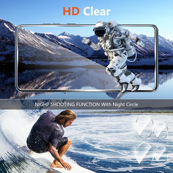 (3+2 Pack) Designed for Motorola Moto G Stylus 5G 2025 Tempered Glass Screen Protector + Camera Lens Protector,[3D Touch][Bubble-Free][Anti-Scratch] Screen Protector Glass For Motorola G Stylus 2025 - Image 7