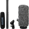 Rode NTG2 Multi-Powered Shotgun Microphone with WS6 Deluxe Shotgun Microphone Windscreen and XLR Cable by StreamEye