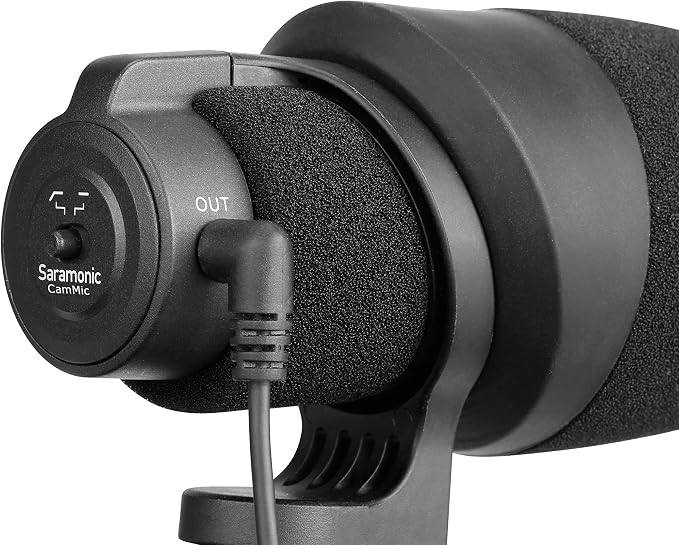 Saramonic Shotgun Microphone for DSLR, Mirrorless, Video Cameras, Smartphones & Tablets (CamMic) | Video Cameras, Mirrorless, Smartphones & Tablets (CamMic) - Image 7