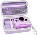 Kids Instant Print Camera Case for DYLANTO for ESOXOFFORE Cameras | Portable Digital Camera Case Organizer for ETIKEZ for YTETCN for DUDUDRAGON with Pocket for Accessories (Box Only)-Purple by Grapsa