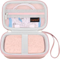 Canboc Carrying Case for HP Sprocket Portable 2x3 Instant Photo Printer | For Kodak Step Wireless Mobile Photo Printer, Zipper Mesh Bag fits Photo Paper Cable, Rose Gold by Canboc