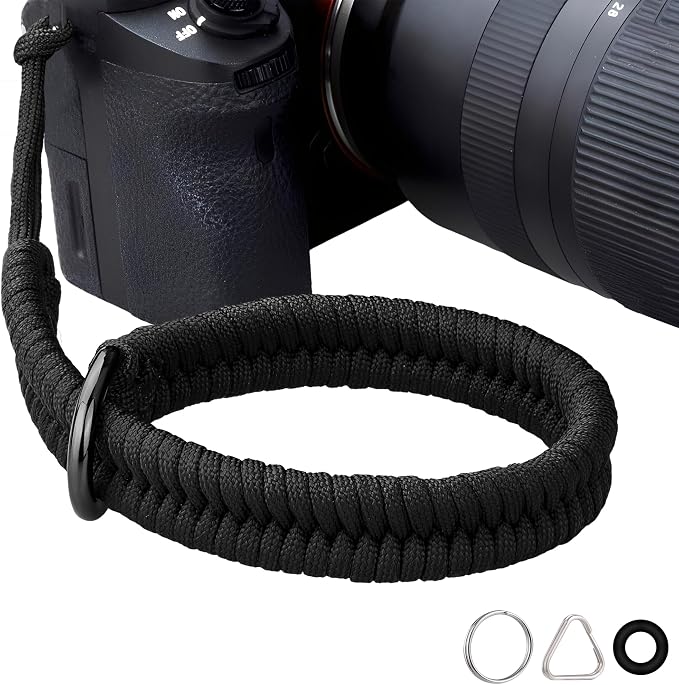 ZXZone Camera Wrist Strap for DSLR Mirrorless Camera，Camera Hand Strap with Safer Connector by ZXZone