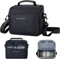 K&F CONCEPT Camera Sling Bag Small Crossbody Case | For DSLR/SLR Camera, Cute & Compact, Shoulder Photography Bags, Compatible for Canon/Nikon/Sony, BS09 by KFCONCEPT