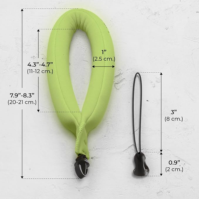 Nordic Flash Floating Wrist Strap (2-pack) for Phone & Action Camera - Compatible with GoPro Hero 13, Insta360 X4, DJI Action 5 Pro, OM System TG-7, Kodak PixPro WPZ2 & iPhone - Pink & Green - Image 6