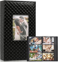 RECUTMS Photo Album 4x6 Pictures, 300 Pockets Large Capacity Picture Album | Acid-Free Black Pages, Leather Cover, Horizontal Pockets, Custom Photo Cover, Perfect for Wedding, Family&Trave by RECUTMS
