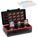 36 Slots SD TF Memory Card Case Holder,Water-Resistant & Vertical Style | Anti-Shock,Memory Card Holder for 21 SD SDHC SDXC/CFexpress Type-A/Switch Game Cards & 15 Micro SD TF MSD Cards Storage by Kiorafoto