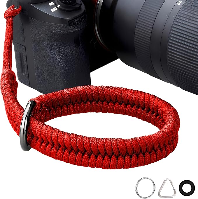 ZXZone Camera Wrist Strap for DSLR Mirrorless Camera，Camera Hand Strap with Safer Connector by ZXZone
