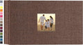 potricher Photo Album 4x6 Pictures, 100 Pockets, Linen Cover, Brown | Linen Cover, Front Window, Large Capacity 4x6 Picture Albums, Photo Book for Family, Wedding, Anniversary, Baby, Keepsake by potricher