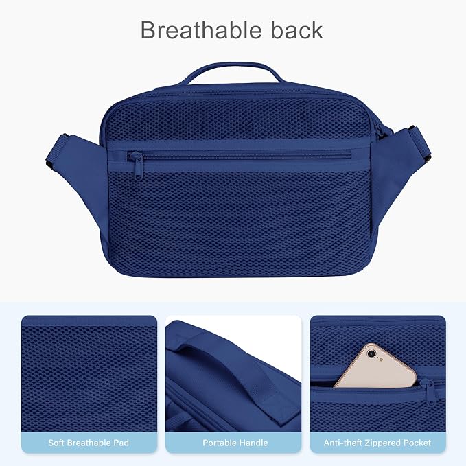 MOSISO Camera Shoulder Bag Camera Case Crossbody Sling Purse, Navy Blue | DSLR/SLR/Mirrorless Compact Padded Photography Handbag with Rain Cover Compatible with Canon/Nikon/Sony Cameras and Lenses - Image 6