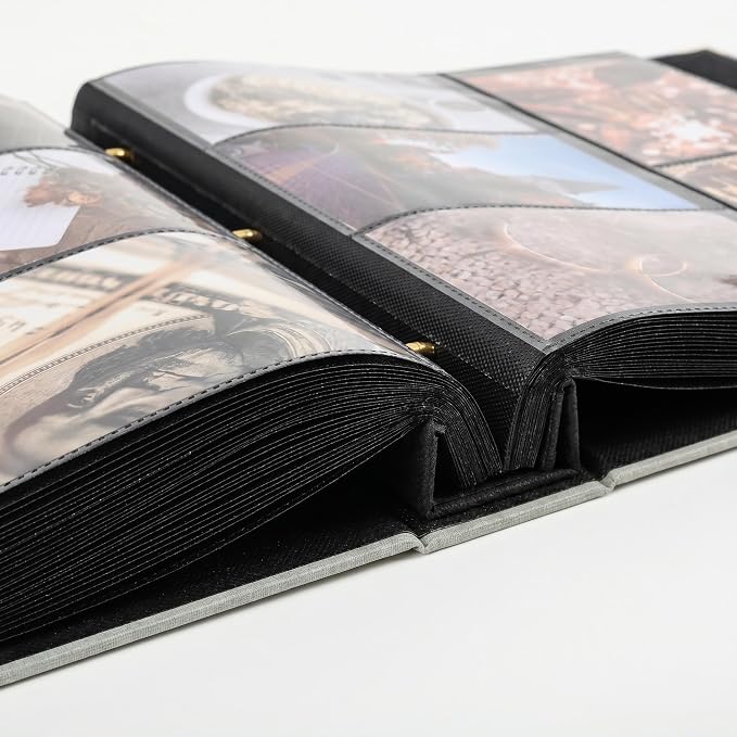 Beautiful Linen Photo Album For 4x6 Photos - Holds Up To 500 Pictures | Safely Stores Unique Memories - The Perfect Large Book for All Pictures of Treasured Family, Baby or Wedding Moments - Image 9