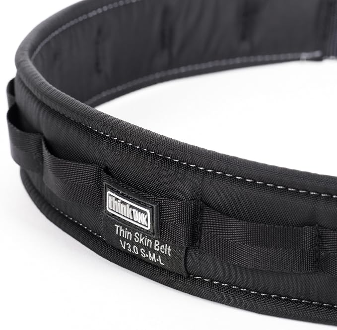 Think Tank Thin Skin Belt V3.0, Integrates with all Modular Compressible Pouches, Waist Size 27" - 42" (Black) - Image 5