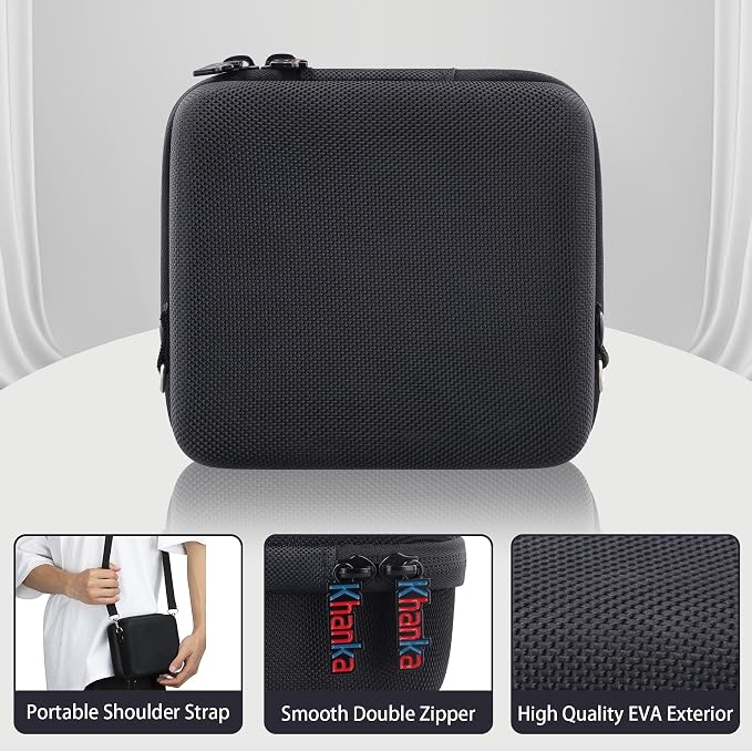 khanka Hard Travel Case for Fujifilm Instax mini 41/mini 40 Instant Camera | Easy Carry Handle, Travel-Ready Portable Storage,Secure Custom Fit for Fujifilm Instant Camera Mini 41, Protective Case Only - Image 6