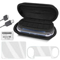 4 in 1 Kit for PS Vita 2000 Slim, PS Vita Case - 1 Pack | Case with Front & Back Protector, Adapter Charger Cable & Micro SD Card by Skywin