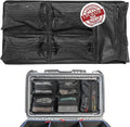 LAFENLIN Lid Organizer for Nanuk 935 Case, Hook & Loop (Screws Inc.) | DIY Divider System for Pelican / Nanuk Case, Customizable Organizer with U-clips & Red Pull Tabs - CASE Not Included by LAFENLIN-HardCaseLock