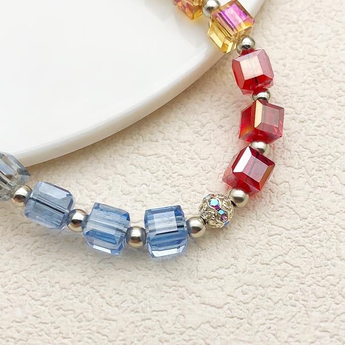 Beaded Camera Wrist Strap Cute Digital Camera Charm Lanyard Phone Chain Keychain Beaded Phone Lanyard Bag Charm - Image 7