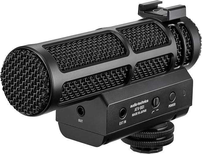 Audio-Technica ATV-SG1 On-Camera Shotgun Mic by Unknown