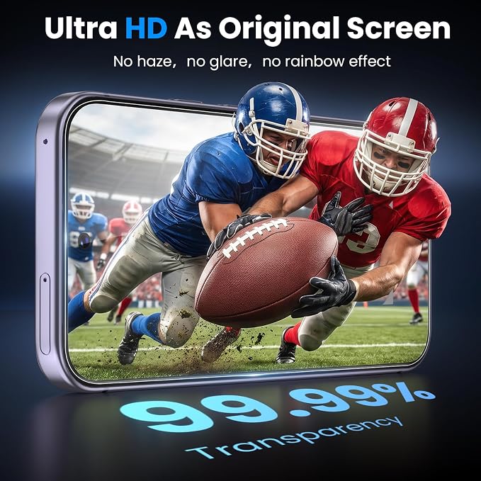 for Google Pixel 11 HD Clear Screen Protector & Camera Lens Protector | 9H Tempered Glass, Fingerprint Unlock, Anti-Scratch, Full Coverage, Easy Installation Tool, Case Friendly, Bubble Free - Image 3