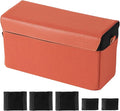 AMBITFUL D1 Cube Camera Insert, Medium/Large Padded Organizer with Dividers for Mirrorless DSLR, Black/Apricot (Orange, L (5.6L)) by Ambitful