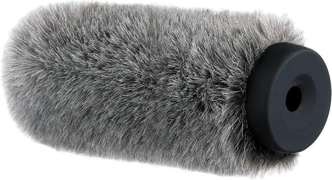 Audio-Technica AT875R Short Shotgun Microphone with Shockmount + Windshield + 20ft XLR Microphone Cable + Cleaning Cloth (5 Items) - Image 6