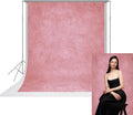 UrcTepics 8×10 ft Pink Fabric Photo Backdrops, Classic Abstract Texture Backdrop for Headshots and Portraits, Vintage Photography Background for Studio and Events. by UrcTepics