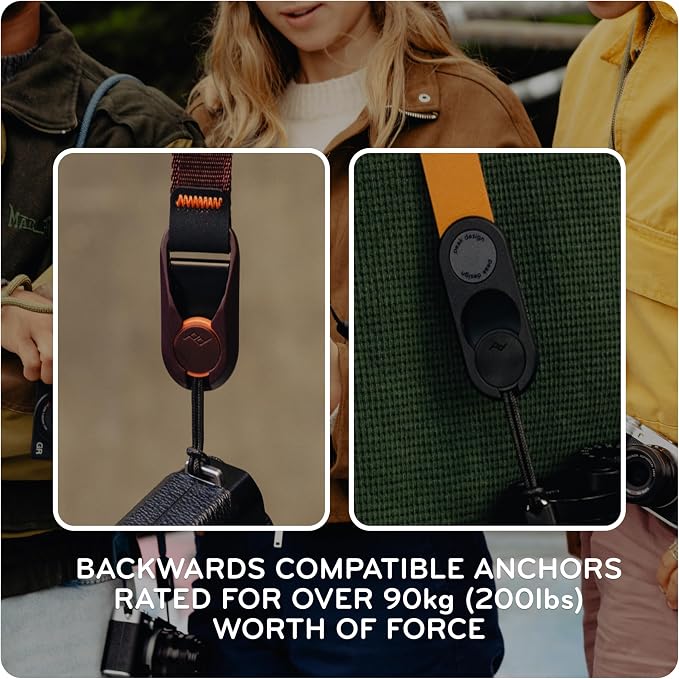 Peak Design Leather Camera Strap – Full-Grain Tan, 46.65" Cross-Body, Quick Release, 100 lb Capacity, for Photographers - Image 6
