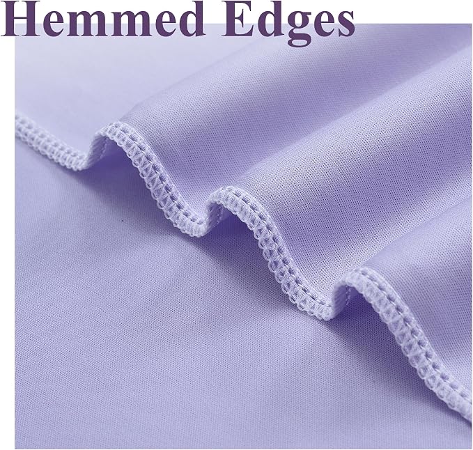 40ft x 10ft Wrinkle Free Lavender Backdrop Curtains for Parties, 8 Panels 5x10ft Polyester Purple Backdrop Drapes for Wedding Party Background Birthday Decoration - Image 4