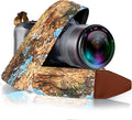 Art Tribute Camera Strap - Shoulder, Crossbody & Neck Camera Strap for Photographers, Fits All Cameras, Canon Nikon Sony Fujifilm, Padded Strap W/Quick Release, Embroidered Cotton & Leather Ends by ArtTribute