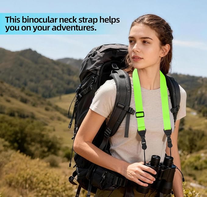 Adjustable iPad Strap:Comfortable Nylon Neck Strap Lanyard | for iPad/Samsung Tablet Case,Camera Binocular Crossbody Laptop Luggage Bag - Image 6