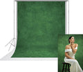 UrcTepics 5×7 ft Green Fabric Photo Backdrops, Classic Abstract Texture Backdrop for Headshots and Portraits, Vintage Photography Background for Studio and Events. by UrcTepics