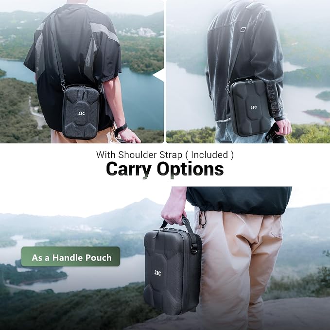 Hard Camera Travel Carrying Case for Sony A7V A7M5 A7R5 A7 V IV A7III EOS R6 Mark II R8 R5 R Nikon Z8 Z5 Fuji XT50 with Lens Below 10.24x6.69x3.96"(WxHxD),EVA Camera Bag Drone Pouch w Pocket & Divider - Image 5