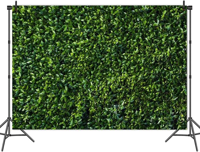 Nature Spring Green Leaves Theme Photo Background Wedding Birthday Party Newborn Baby Shower Photography Backdrops Zoo Decor Shoot Props Bannner (10X8 FT) - Image 4