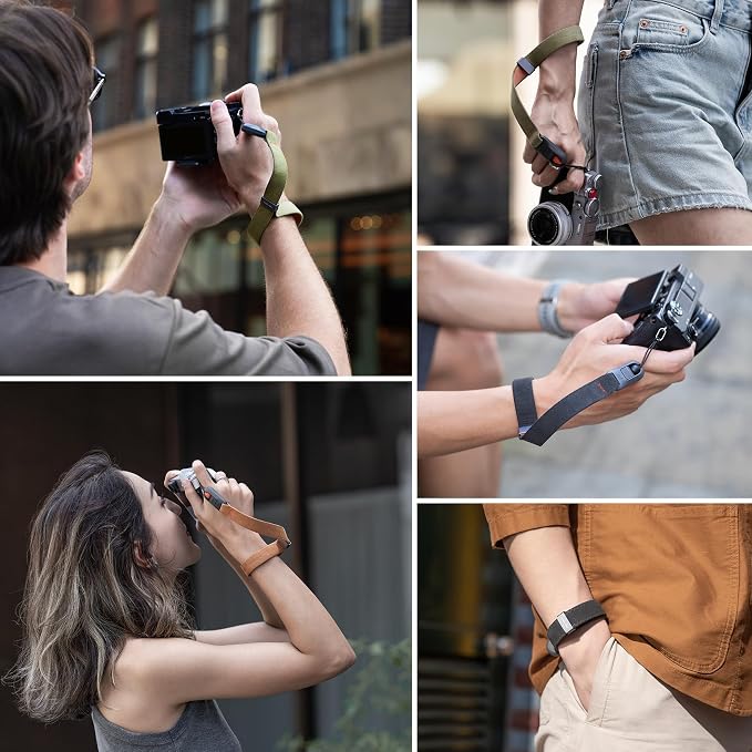 PGYTECH Camera Wrist Strap Air for Photographers, Quick Release Safety | Camera Hand Strap for Sony/Nikon/Canon/Fujifilm, Lightweight, Durable, Ideal for Outdoor, Daily& Travel, Deep Grey - Image 6
