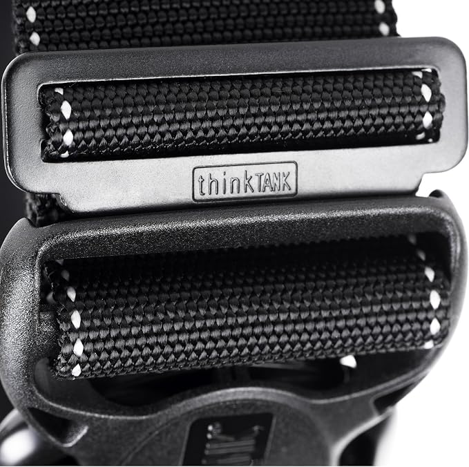 Think Tank Thin Skin Belt V3.0, Integrates with all Modular Compressible Pouches, Waist Size 27" - 42" (Black) - Image 4