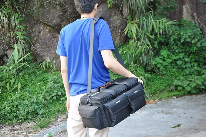 Professional Camera single-Shoulder Bag, Pressure proof &Waterproof DSLR SLR Mirrorless Gadget Case, Cine Cube Bag for Camera Gear, Photographer, Videographer Videomakersfor Z280 FX6 (L) - Image 8