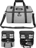 FOMITO AB-27 Foldable Camera Bag 16.73in x 11in x 8.66in Shockproof Case for DSLR, Gimbal, Drone Heavy-Duty Handle DIY liner by FOMITO