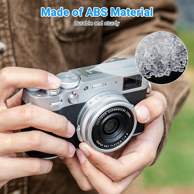 Camera Hot Shoe Cover for Fujifilm XT30III XM5 X100VI X100V XE4 XS20-Silver | Camera Hotshoe Protector Cap,for Fujifilm X Half XT5 XT4 XT3 XT2 GFX 100RF 50S II XH2 XH2S XT30II XT20 XT10 XS10 X100F X100T - Image 4