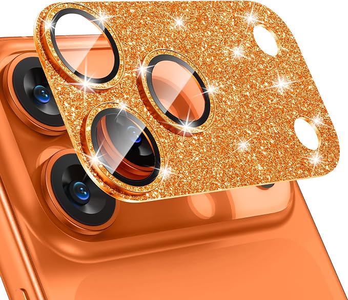 Tensea for iPhone 17 Pro Camera Lens Protector Bling | Metal Aluminum Alloy Tempered Glass Cover Camera Screen Protector Accessories, Case Friendly by Tensea