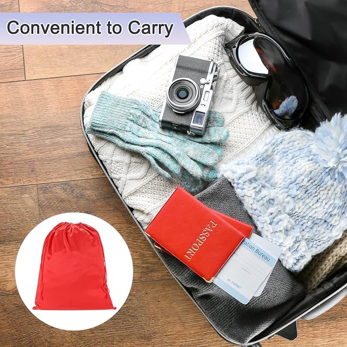 M METERXITY Ski Goggle Bag, Soft Microfiber Pouch Bags Case with Drawstring for Snow Goggles/Camera Lenses/Sunglasses - Image 5