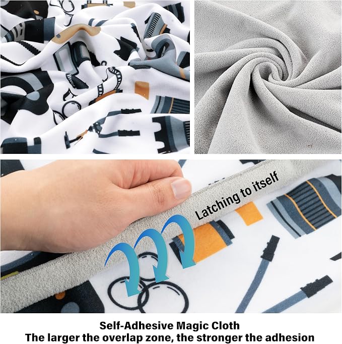 Camera Wrap, Protective Wrap Anti-Scratch Lens pouche, Magic Self-Adhesive Cloth, Universal Storage Cloth for DSLR, Smartphones, Laptops, electronics,Cosmetic,whatever you need to protect - Image 3