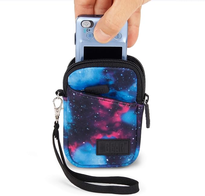 USA Gear Small Camera Pouch with Wrist Strap, Belt Loop - Small Digital Camera Case Fits Canon Powershot, Sony Cybershot, Nikon Coolpix, Kodak PIXPRO, G7 Mark iii - Fits 4.5 Inch Models - Image 8
