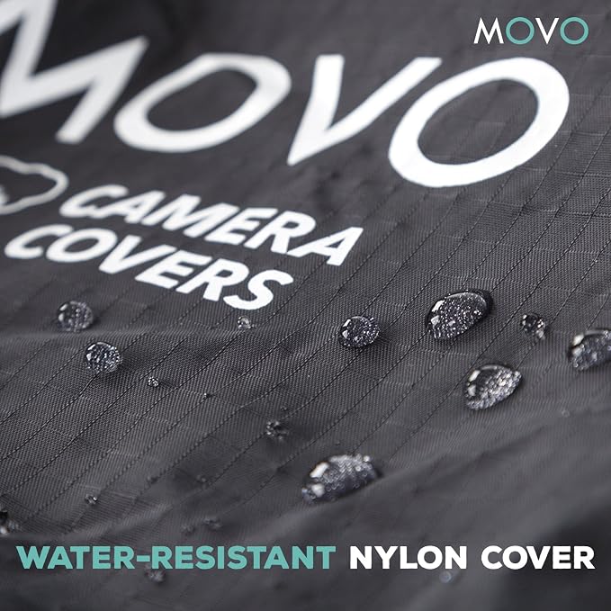 Movo CRC17 Storm Raincover Protector for DSLR Cameras, Lenses, Photographic Equipment (Small Size: 17 x 14.5) - Image 2
