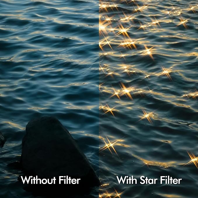 Star Filter 6 Points Starburst for iPhone 17 Pro/PRO MAX,Cell Phone Camera Lens Special Effects Filter (Requires GiAi Magnetic Case - Sold SEPAR) - Image 3