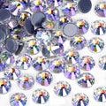 Jollin Hotfix Rhinestones Flatback Crystal Gems 7.2mm SS34, Moonlight | 288pcs Hot Fix Crystals Glass Rhinestones for Bedazzling, Crafting, Clothes, Shoes & Accessories DIY Decoration by Jollin