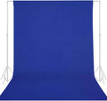 GFCC 5FTx7FT Royal Blue Backdrop Background for Photography Photoshoot | Non-Reflective, Polyester Curtain, Easy Hang, Multipurpose Screen for Studio Photo Booth, Video Recording, Portrait, Party by GFCC