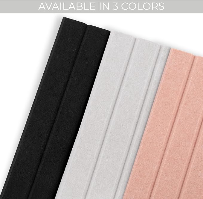 Large Arched Felt Bulletin Board - 6 Customizable Adhesive Tiles with Pins | Stylish 35" X 24" Cork Board Alternative for Office and Wall Decor - Perfect to Display Your Photos - Image 7