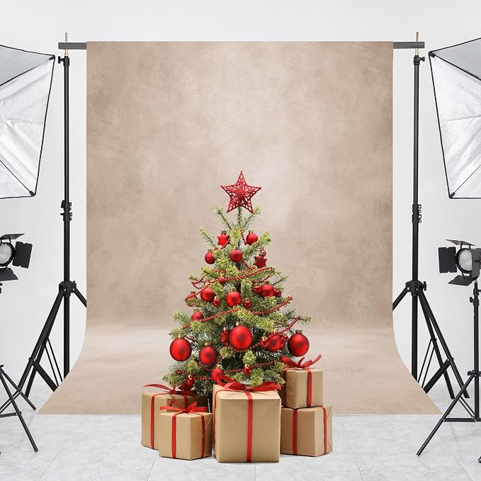 Abstract Photography Backdrop for Photoshoot 8x10ft, Beige,No Stand | Professional,Polyester Fabric,Roller Pocket on Top,Vintage Portrait Photo Props Booth Background,Photoshoot Studio - Image 6
