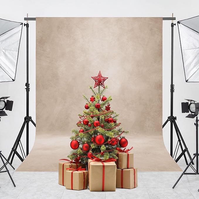 Abstract Photography Backdrop for Photoshoot 8x12ft, Beige,No Stand | Professional,Polyester Fabric,Roller Pocket on Top,Vintage Portrait Photo Props Booth Background,Photoshoot Studio - Image 6